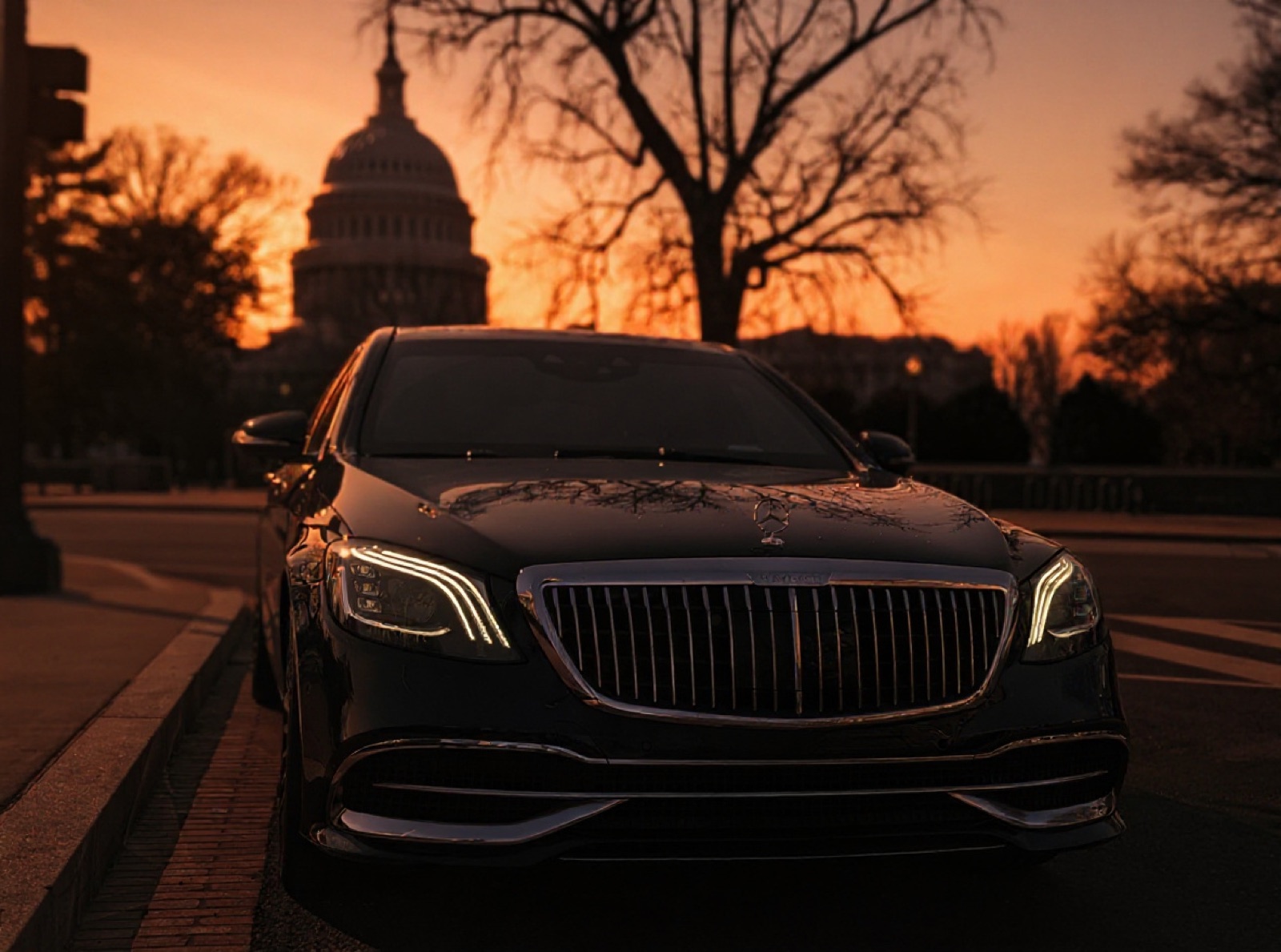 Armored Maybach, by arrangement